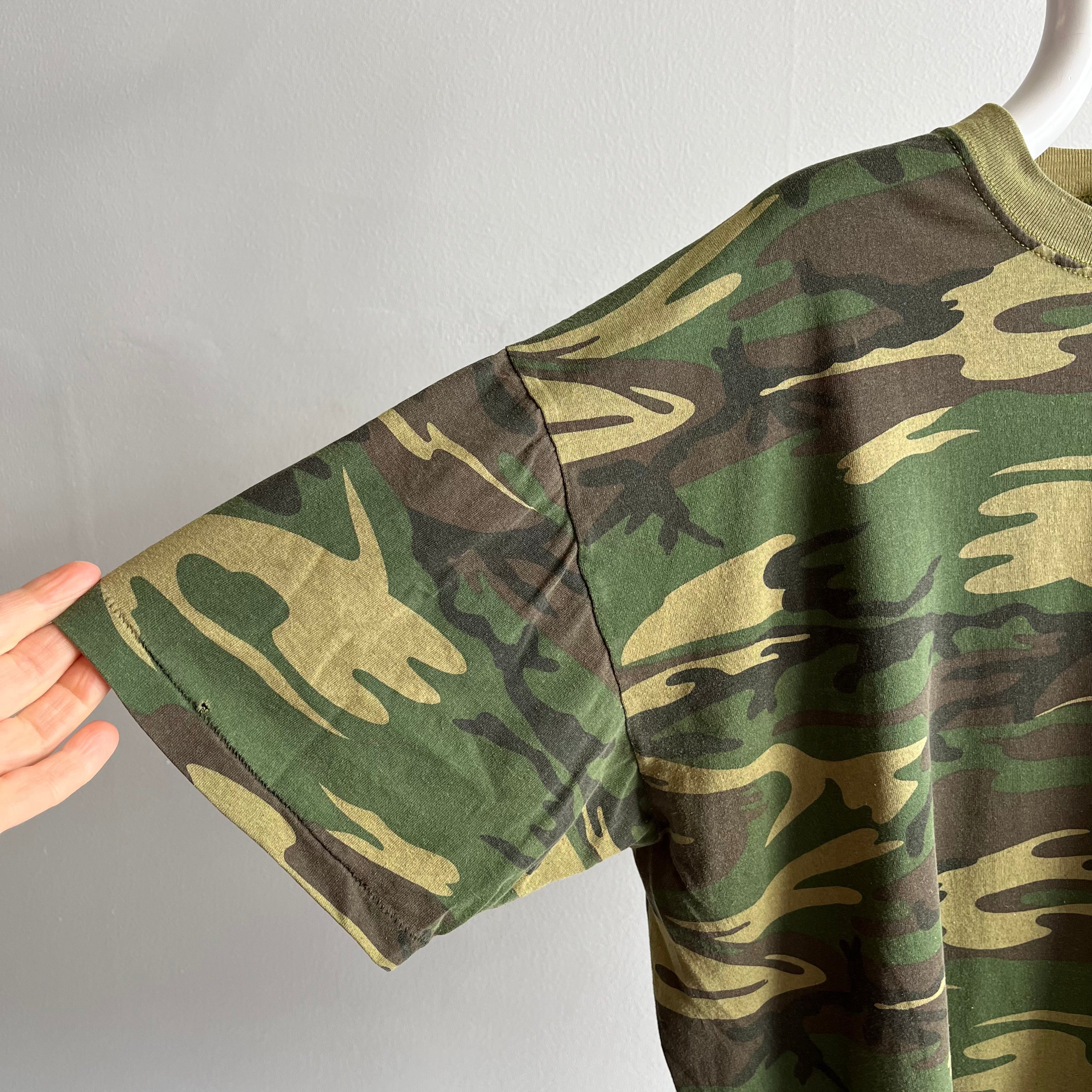 1990s Super Boxy Camo T-Shirt