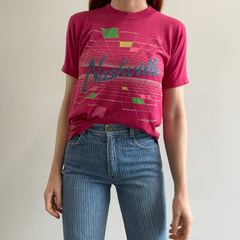 1980s Nashville Tourist T-Shirt - Super Thin and Worn