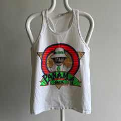 1980/90s Panama Jack Racer Back Cotton Tank Top