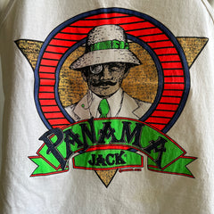 1980/90s Panama Jack Racer Back Cotton Tank Top