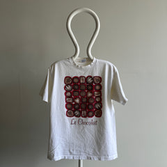 1992 Le Chocolat Cotton T-Shirt by Tee Jays – Red Vintage Co