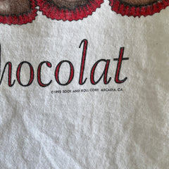 T-shirt en coton Le Chocolat 1992 par Tee Jays