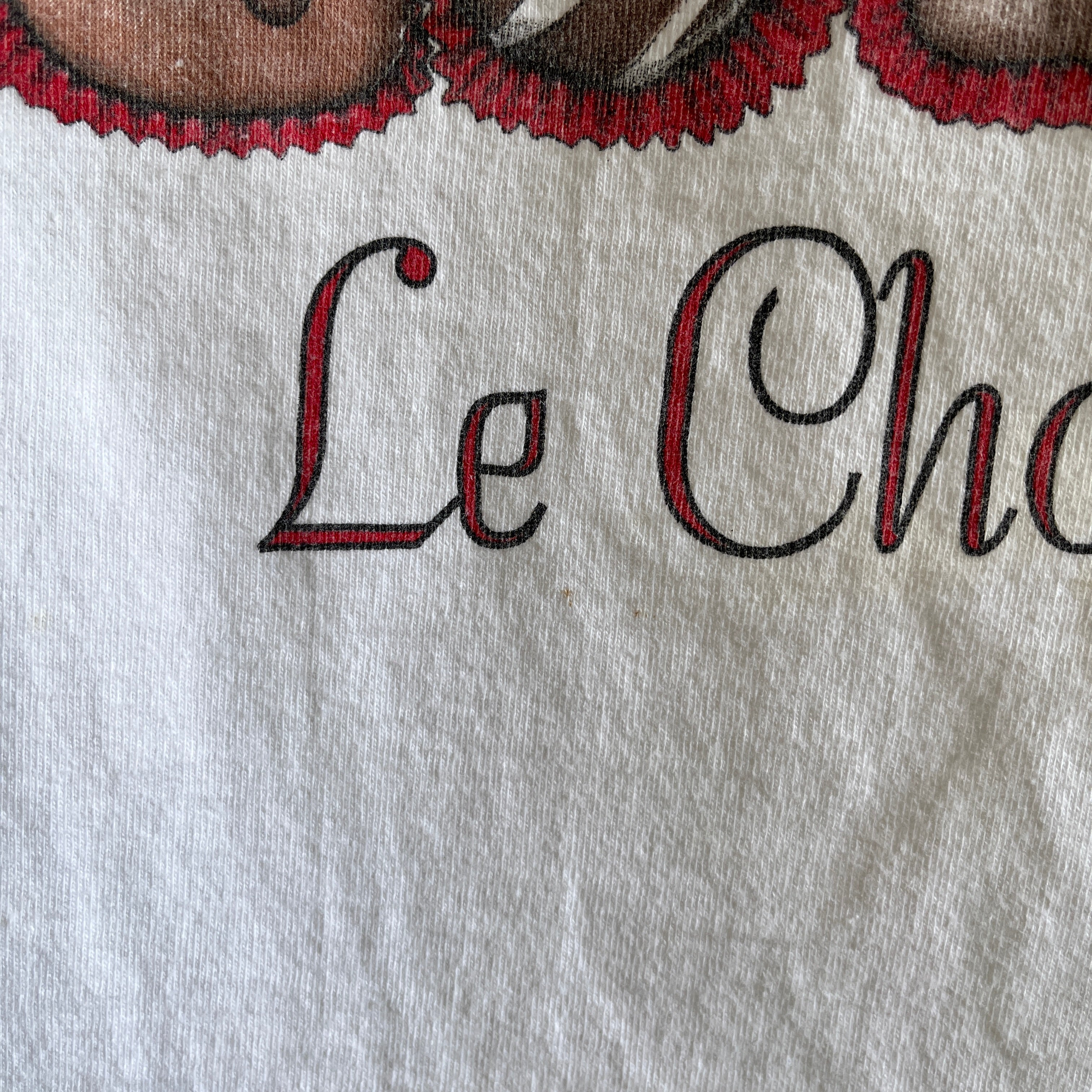1992 Le Chocolat Cotton T-Shirt by Tee Jays