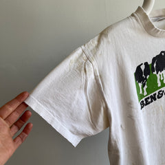 1992 Paint Stained Ben et Jerry's Paint T-shirt en coton par Anvil