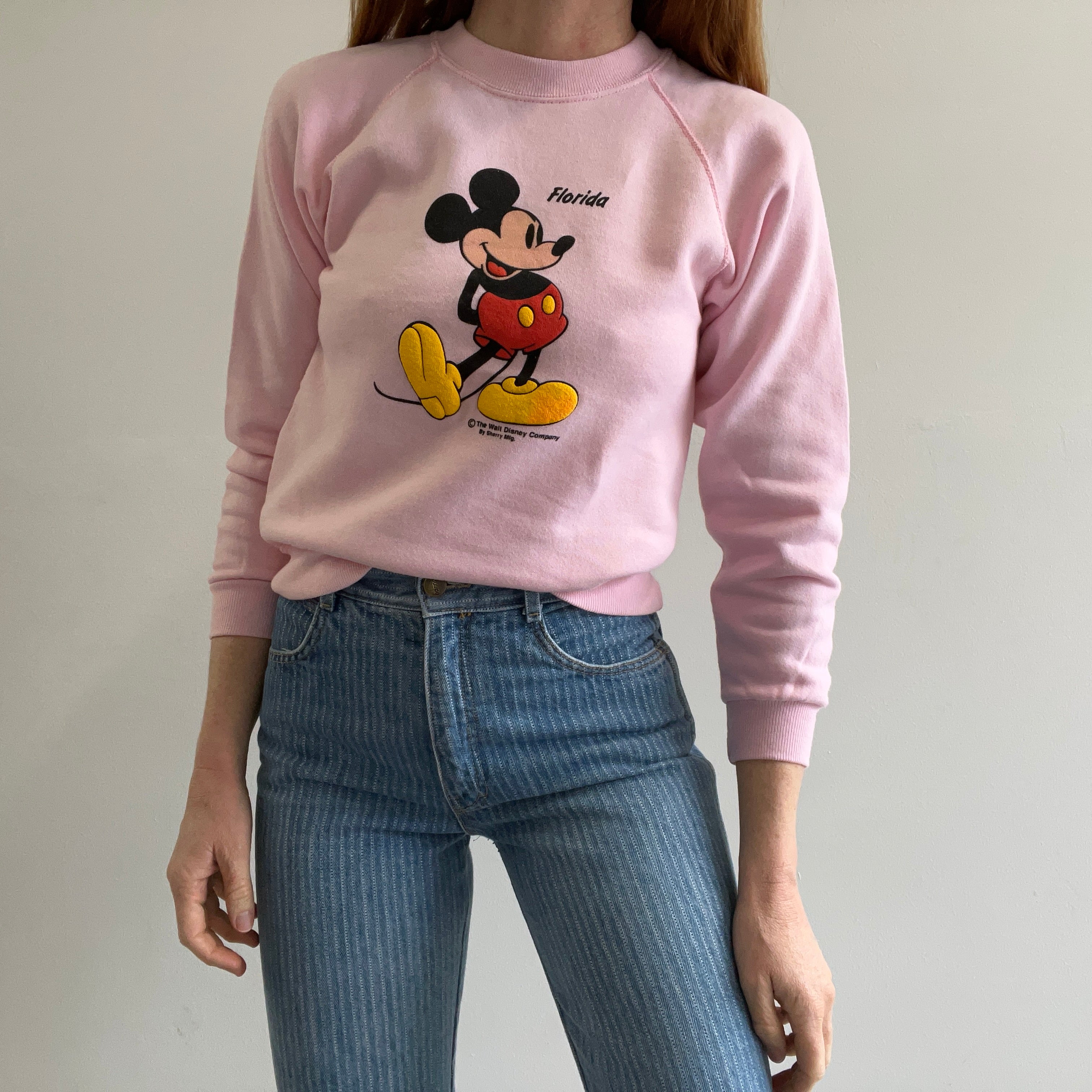 Vintage Mickey Mouse Sweatshirt Womens Size Large – Proper Vintage