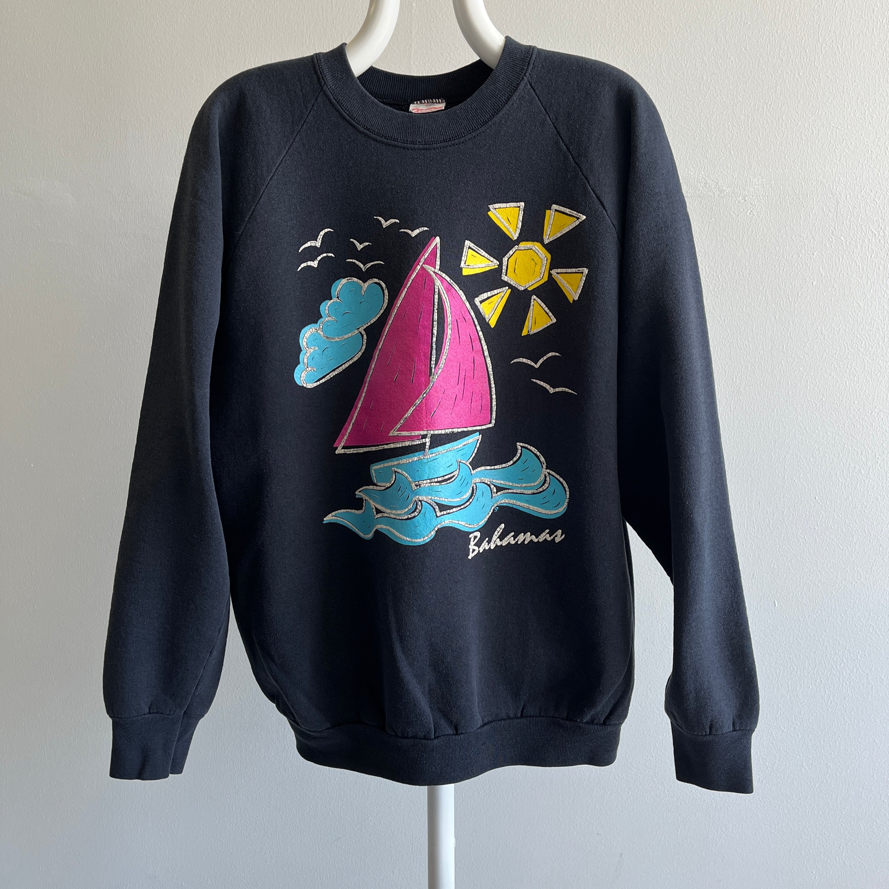 1980s Bahamas Tourist Sweatshirt by FOTL
