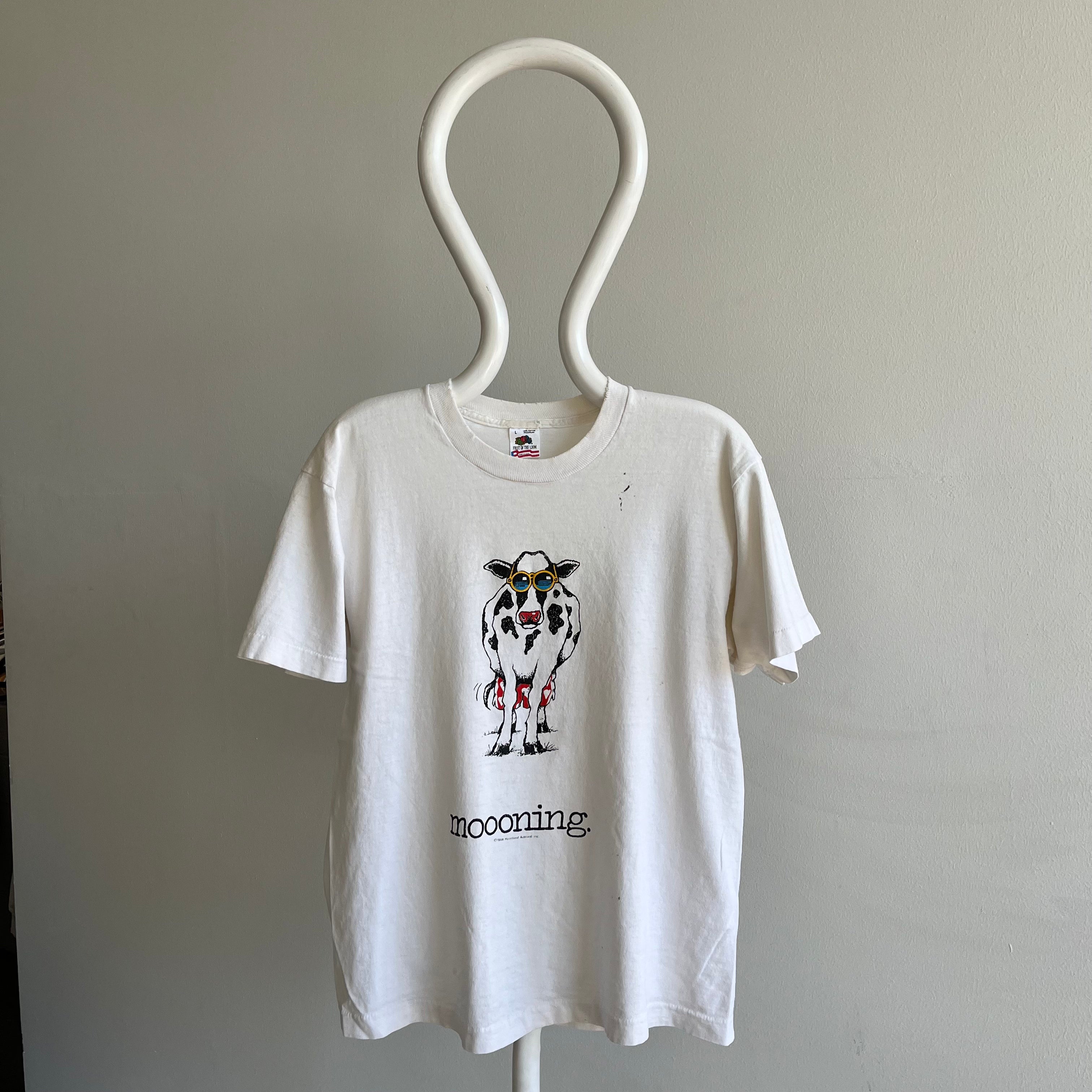 T-shirt Mooning Cow 1988 (le dos)