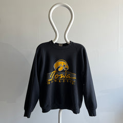 1980s Iowa Hawkeyes Destroyed Sweatshirt