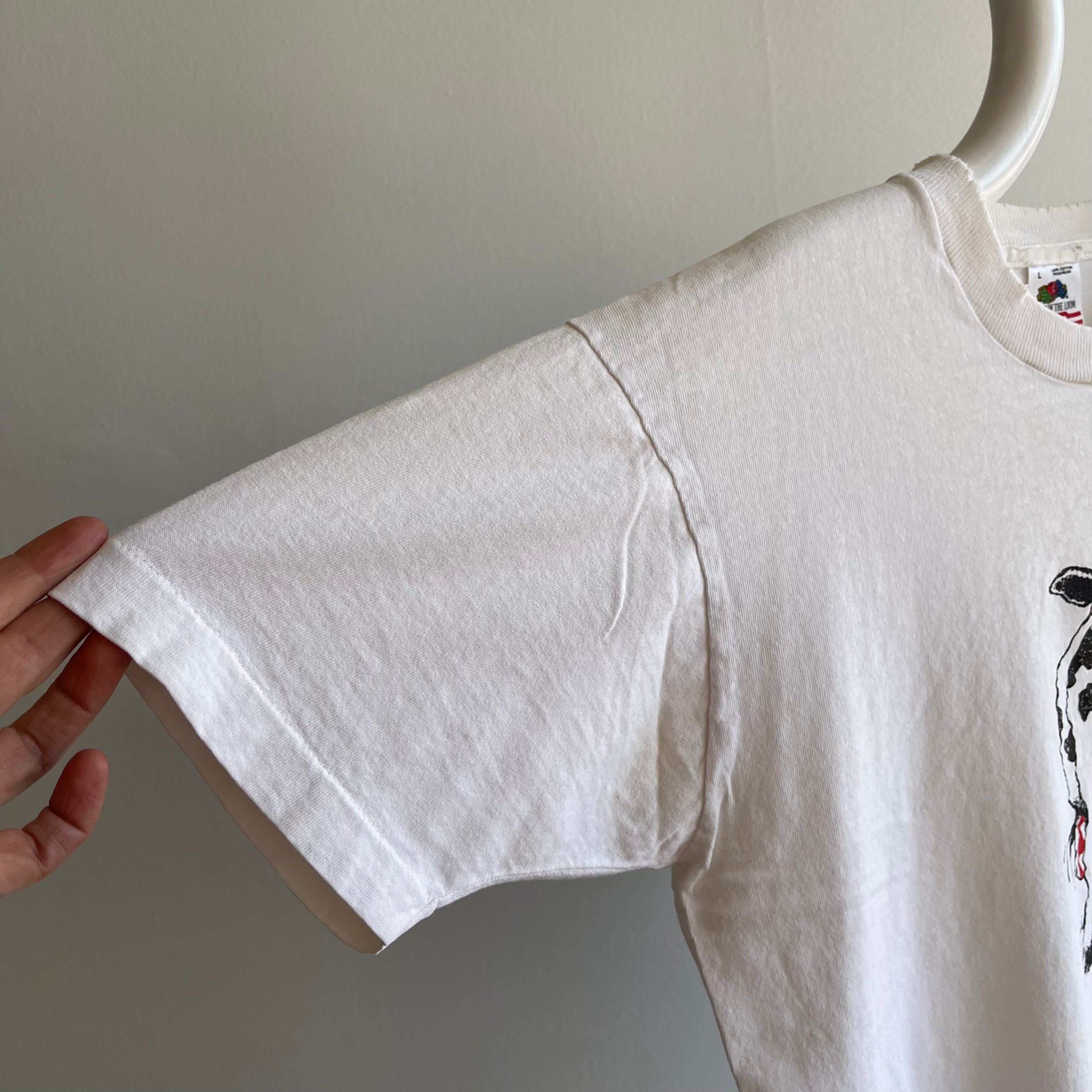 T-shirt Mooning Cow 1988 (le dos)