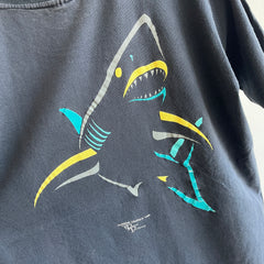 1996 Marco Island, Florida Shark Front and Back T-Shirt