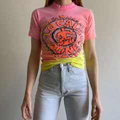1980s Local Zone Smaller Size Neon Surfer T-Shirt