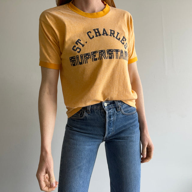 1970s "St. Charles Superstars" Ring Tee by Spruce !!!