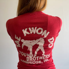 1970s Tae Kwon Do Young Brothers Sport-T Front and Back T-Shirt