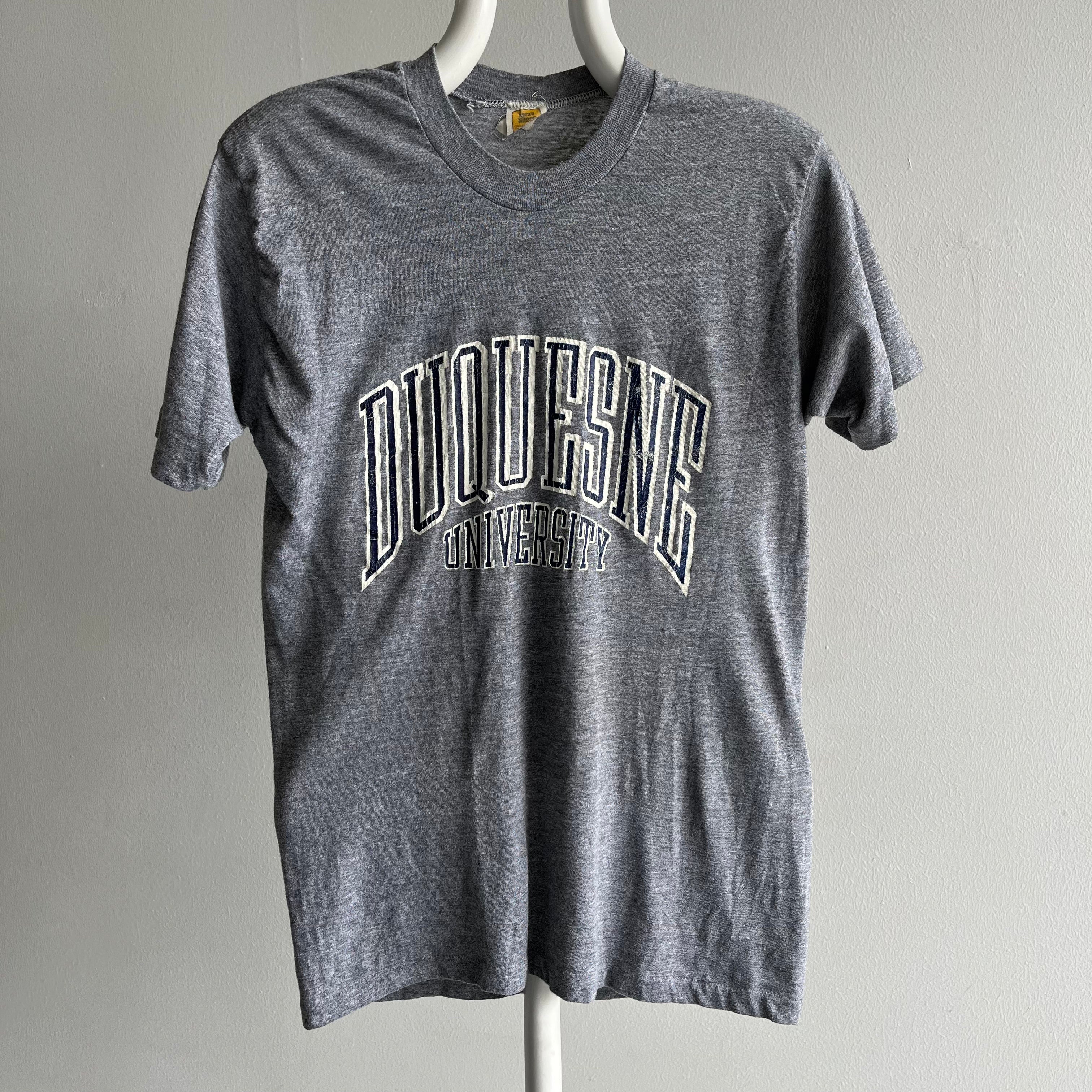 1970/80s Duquesne University T-Shirt by Velva Sheen