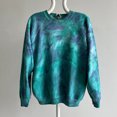 1990s Paint Swirl/Tie Dye Sweatshirt - Personal Collection
