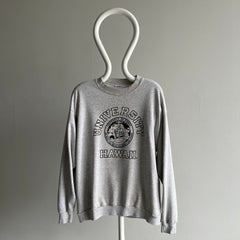 1980/90s Stained and Thin University of Hawaii Sweatshirt