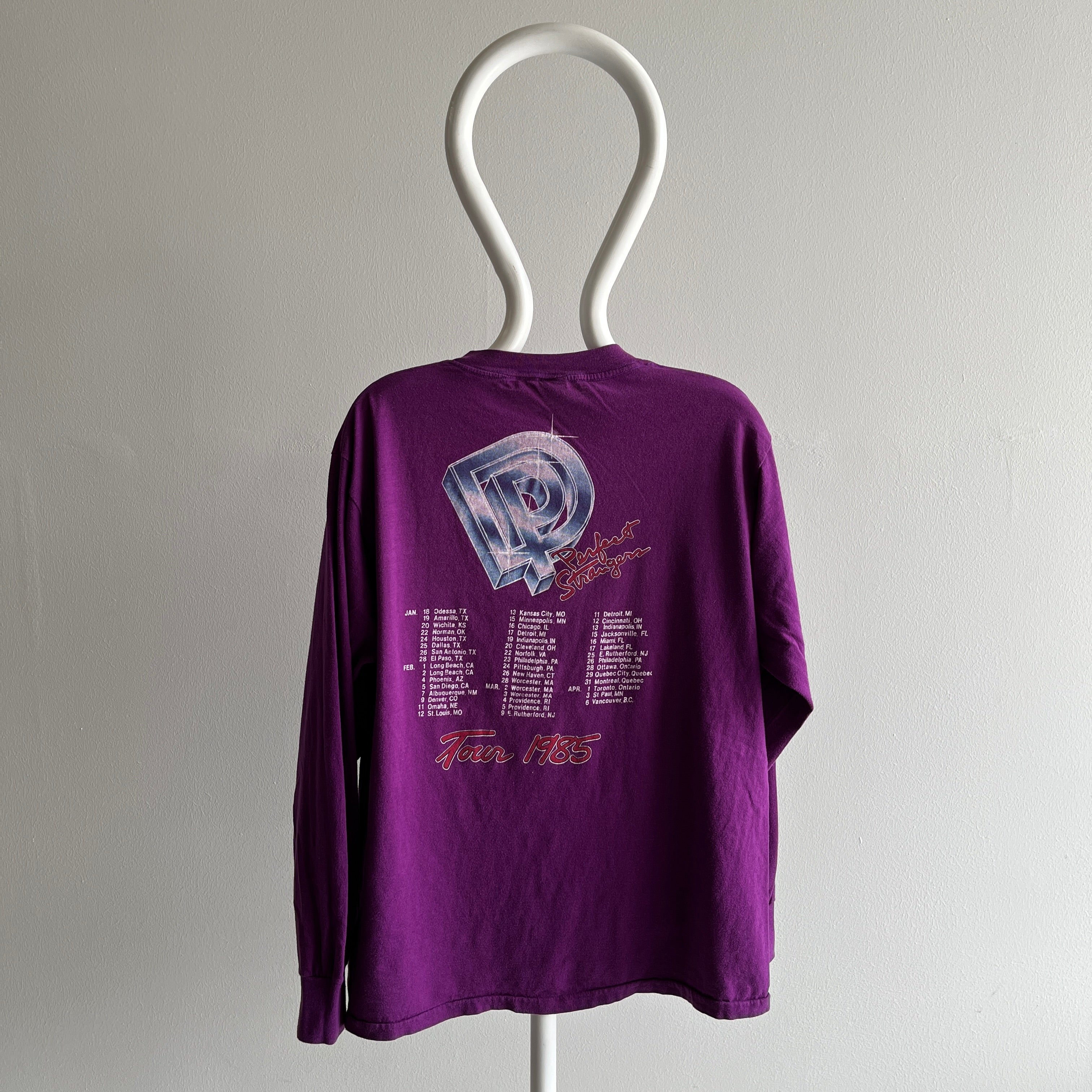 1985 Deep Purple USA T-shirt en coton doux à manches longues - OMFG!!!!