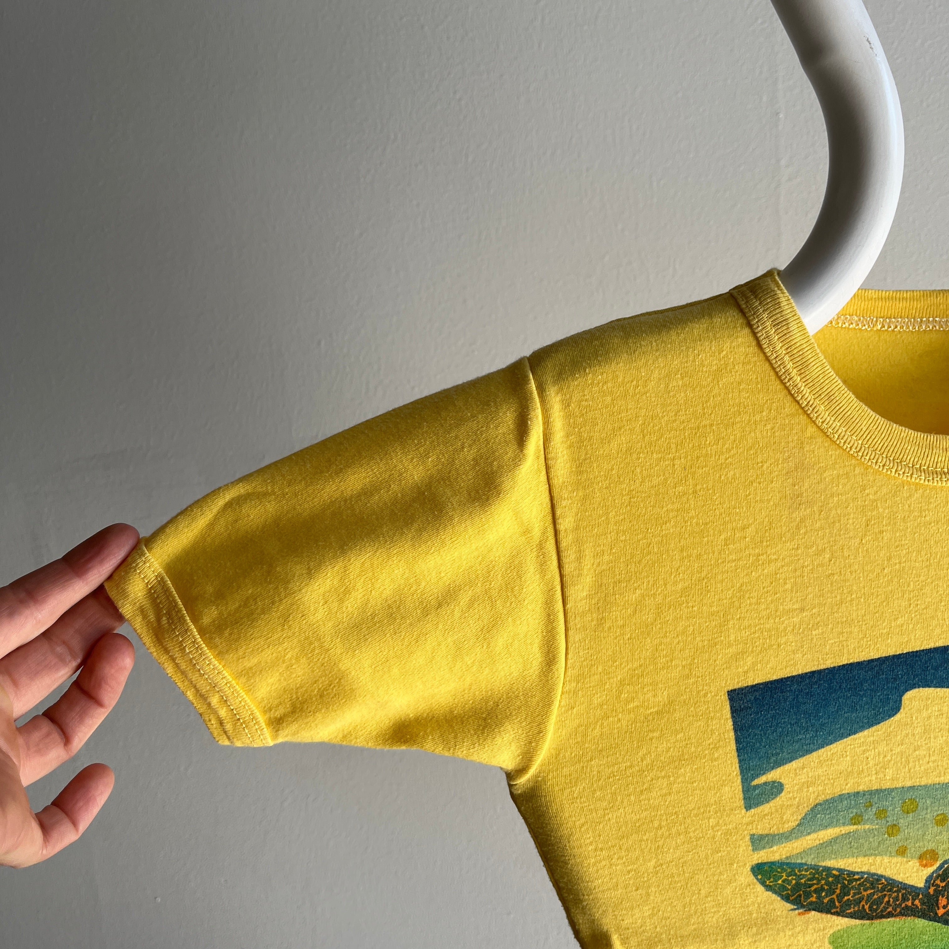 1990s Ecuador Medium Weight Knit Baby Tee