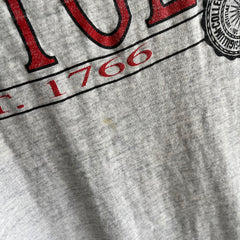 1990s The Most Perfectly Beat Up Rutgers University T-Shirt