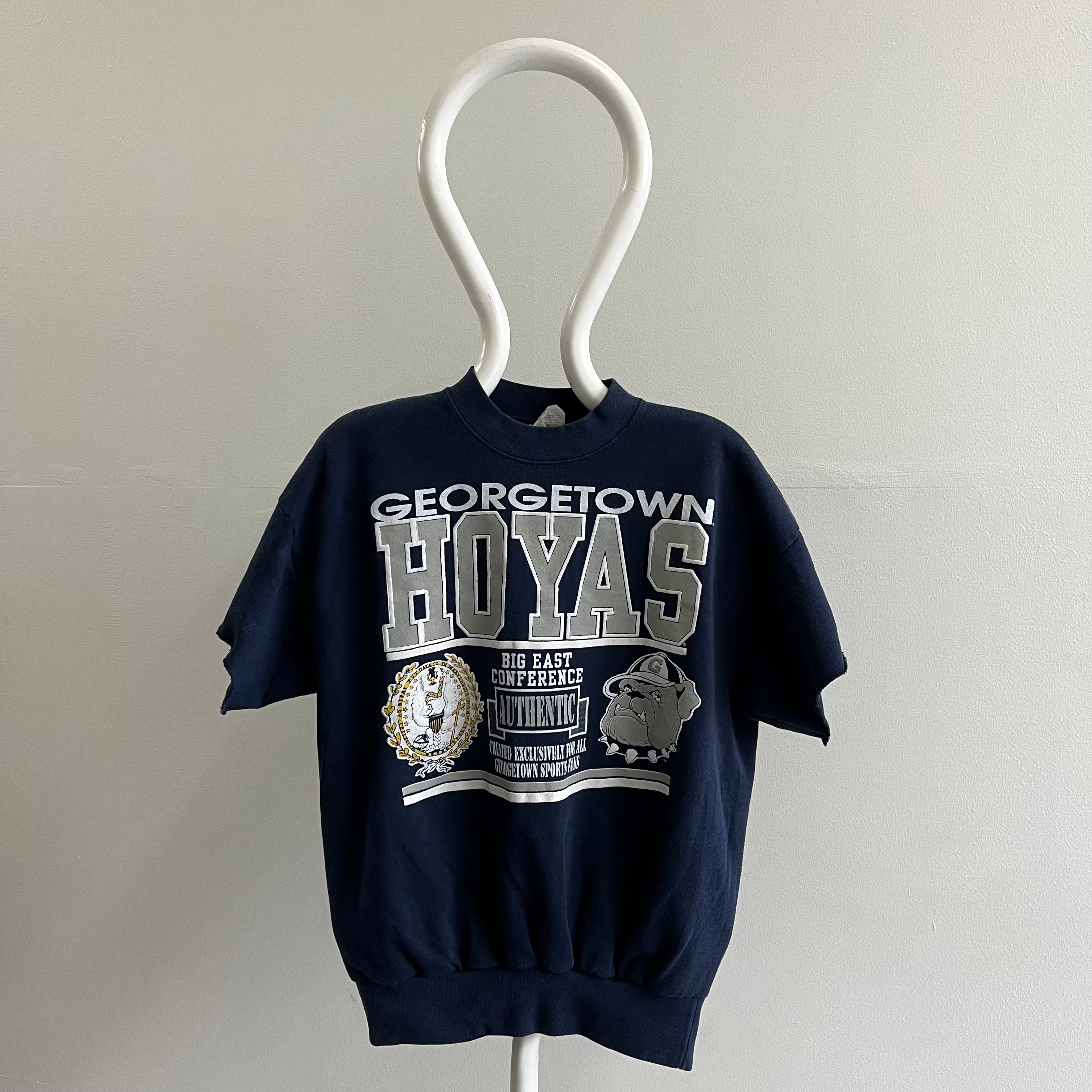 1980s Georgetown Hoyas Big East Conference DIY Warm Up