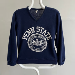 1970/80s Penn State Acrylic V-Neck Sweater