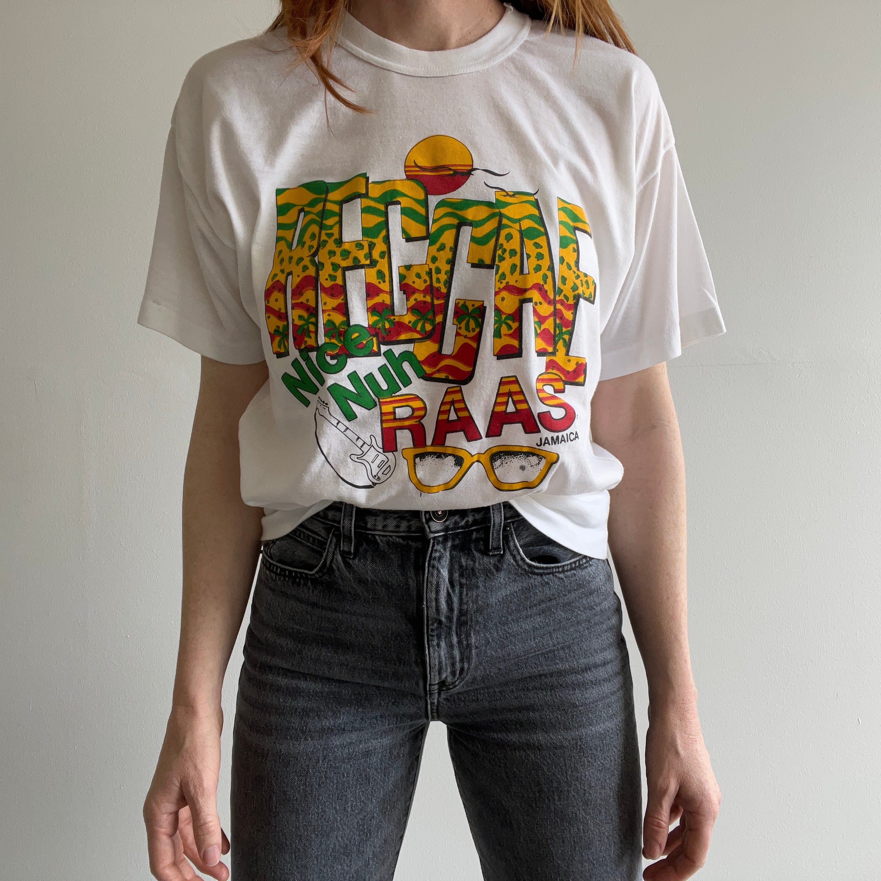 1980s Reggae Jamaica Tourist T-Shirt - SO SOFT!