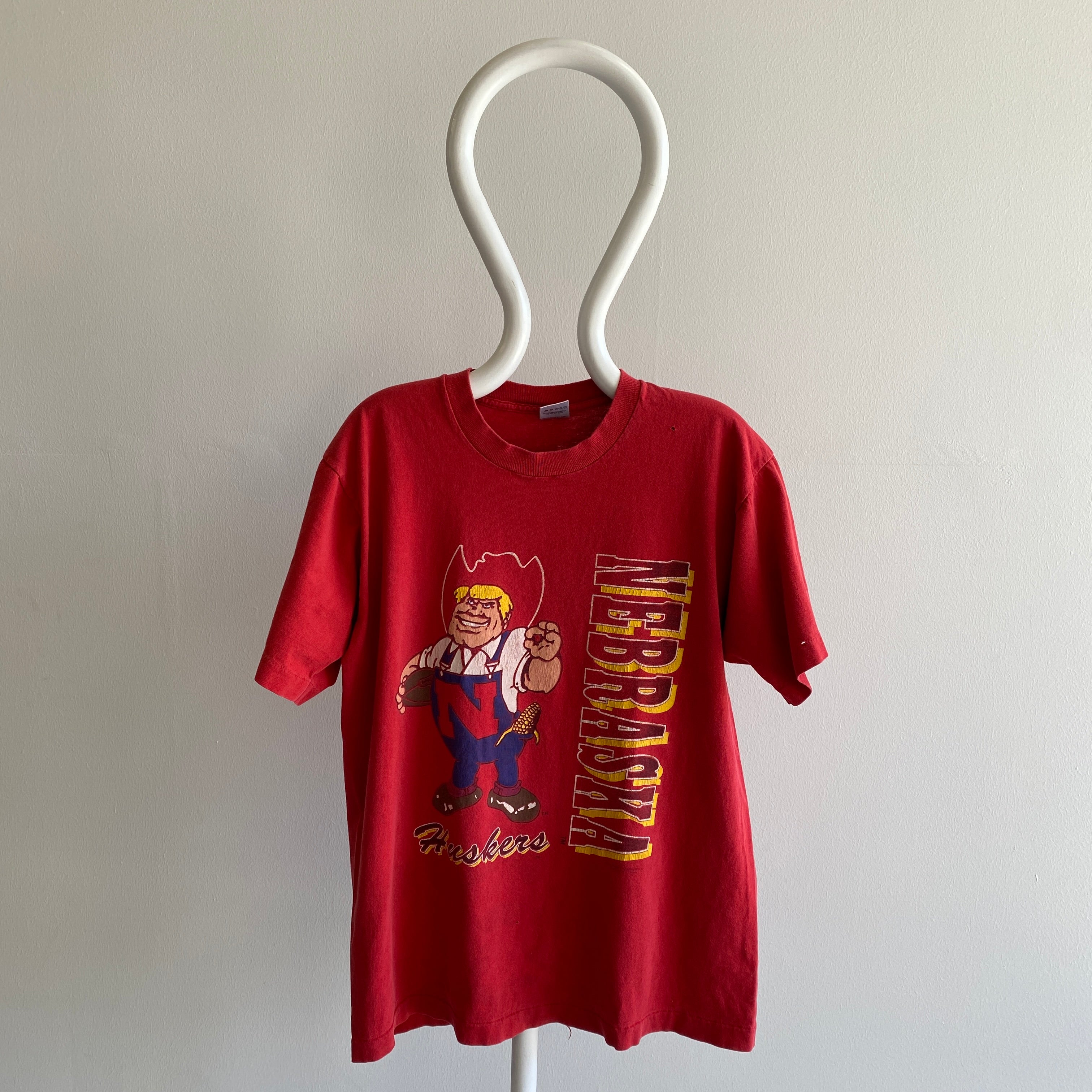 1980s FOTL Nebraska Cornhuskers College T-Shirt