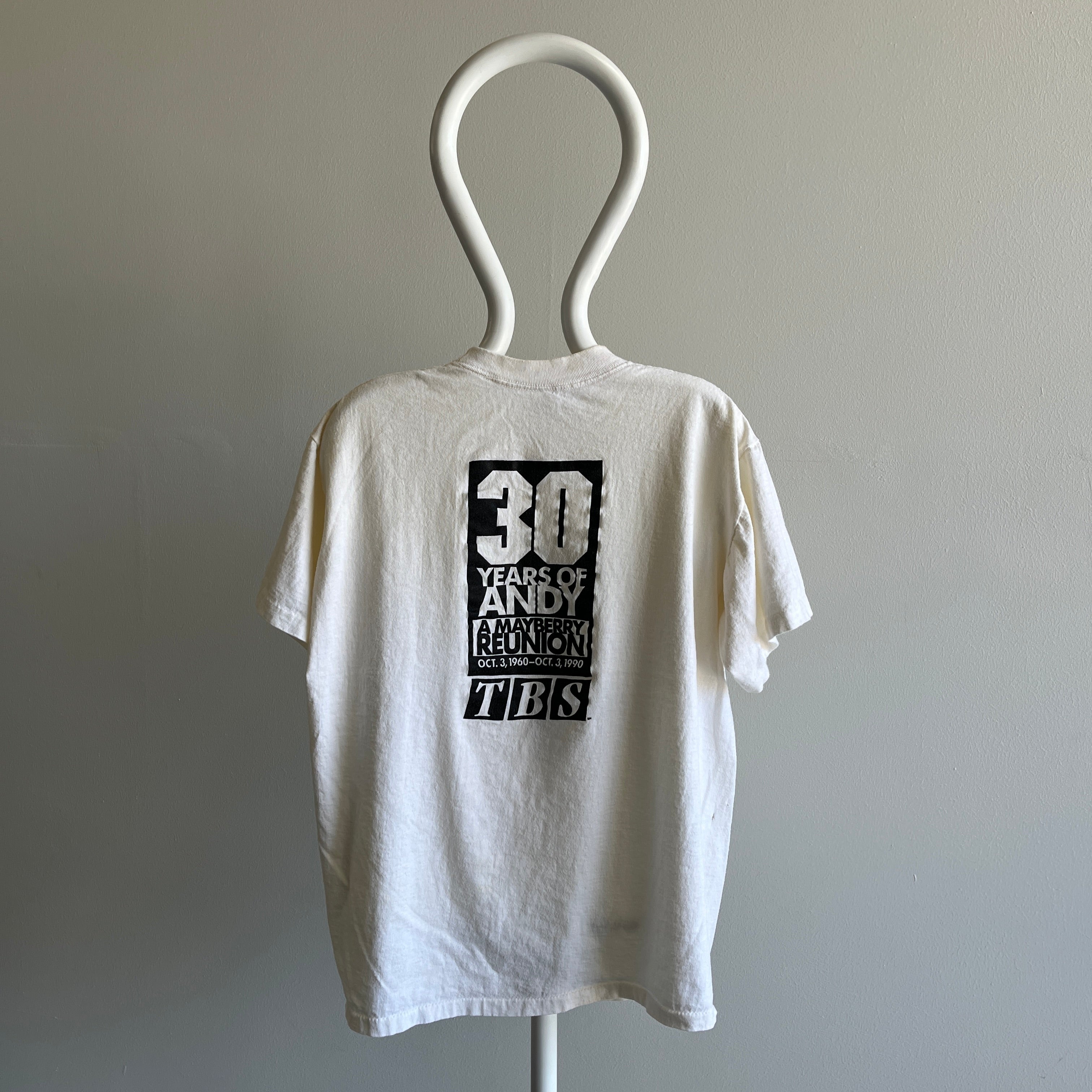 1990 Andy Griffith 50 Year Anniversary T-Shirt