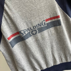 1980s Spaulding Short Sleeve T-Shirt Style Muscle Warm Up