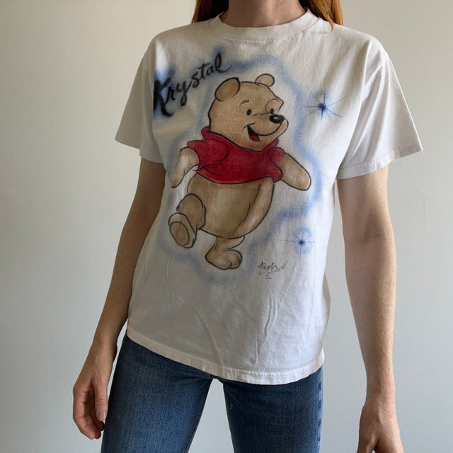 T-shirt Pooh + Krystal 4Eva Air Brush des années 1990