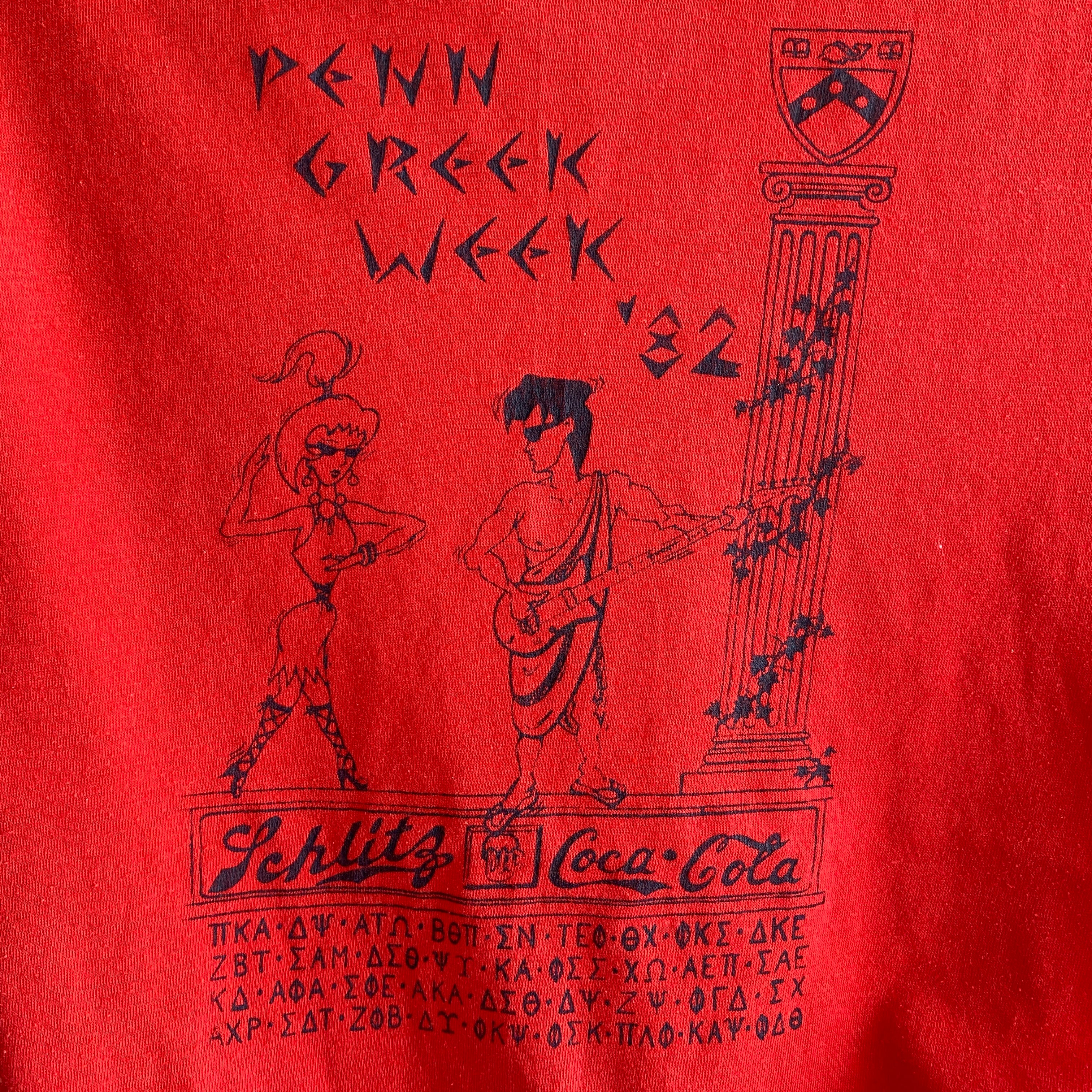 1982 Penn Greek Week EPPPPPIC Graphic T-Shirt