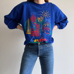 1989 London Tourist Sweatshirt - Fabriqué en Angleterre !