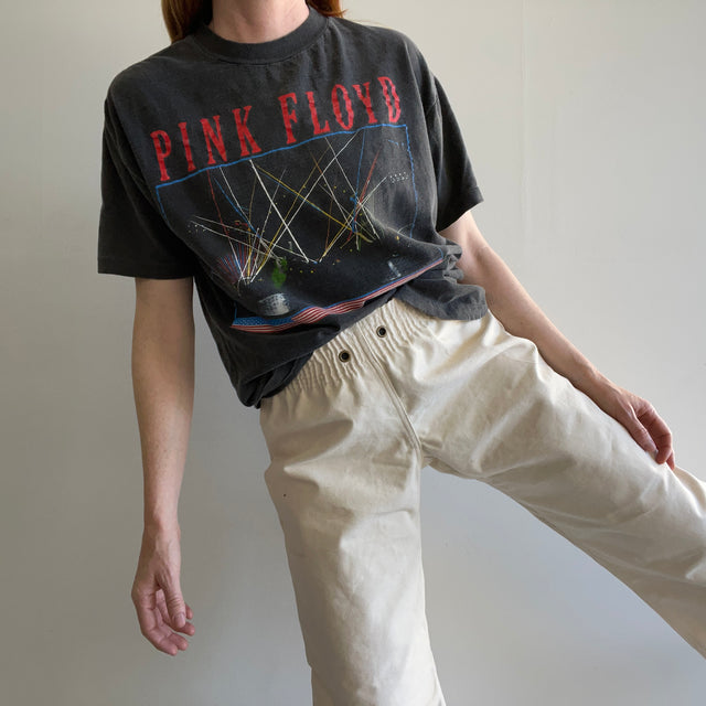 1987 Pink Floyd Tour T-Shirt with Armpit Hole - Swoooon