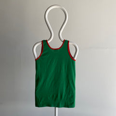 1970/80s Two Tone Blank Tank - by Sneakers Brand