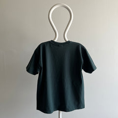 1990s Cotton Faded Black (Or a Dark Dusty Jade? I Can't Tell) T-Shirt