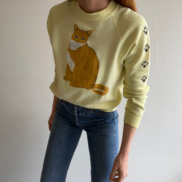 1980s DIY Cat T-Shirt, You're Welcome