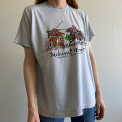 T-shirt Medieval Times des années 1980 - Qui a été ??