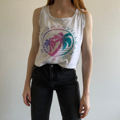 1988 Wrightsville Beach Tank Top Crop Top