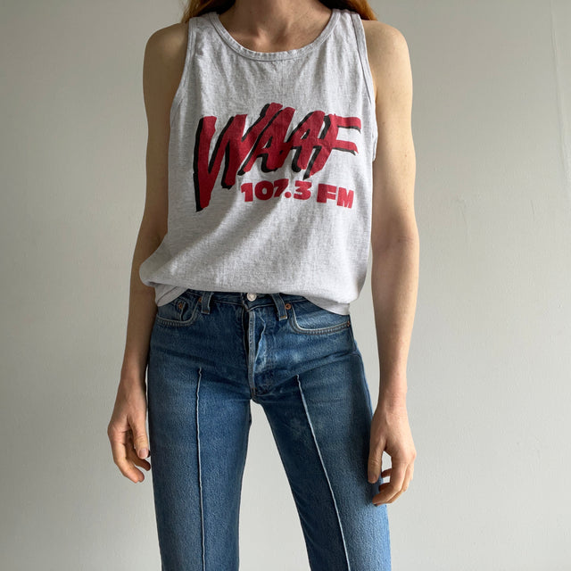 1980/90s WAAF 107.3 FM Tank Top