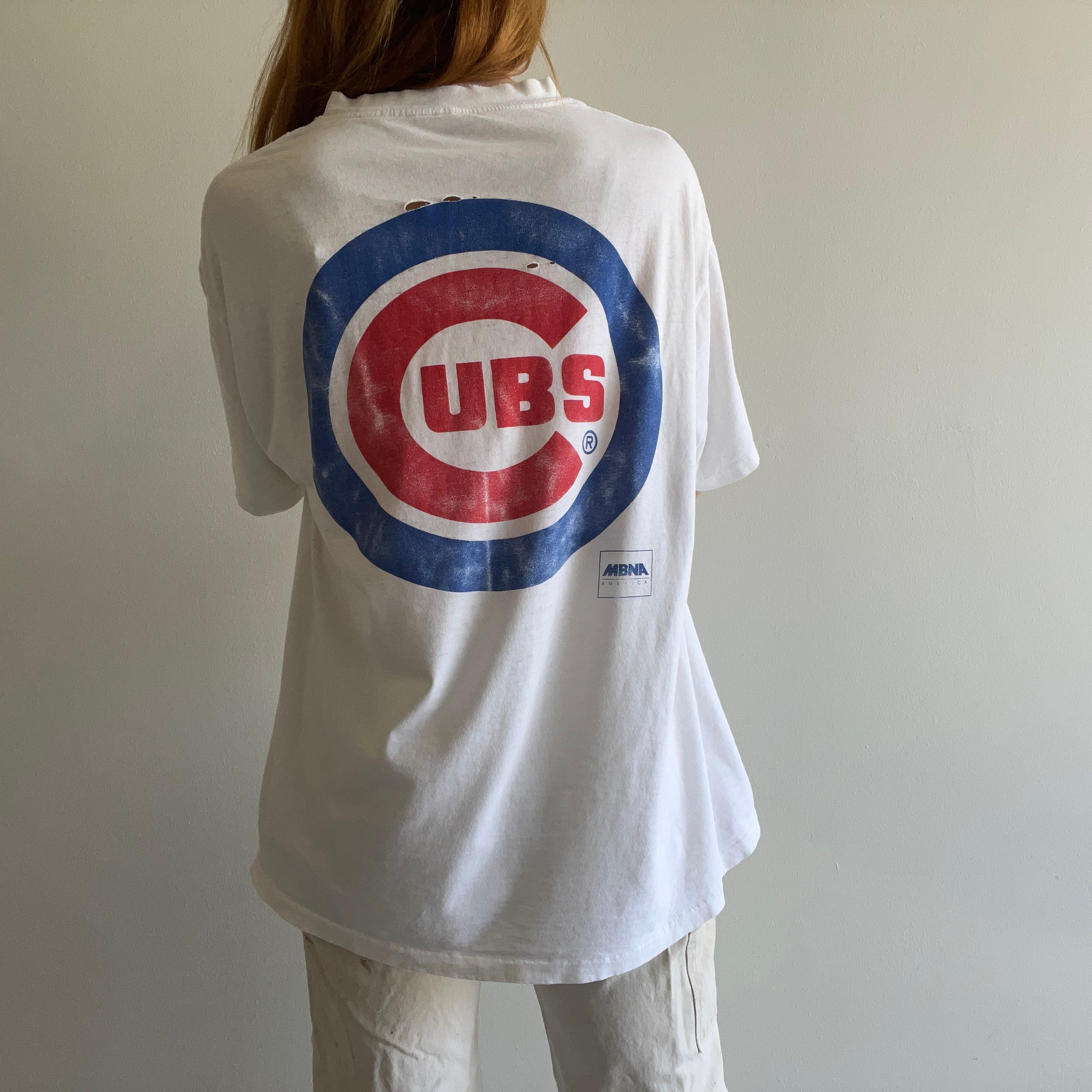 1980/90s Thin Worn Cubs Baseball T-Shirt – Red Vintage Co