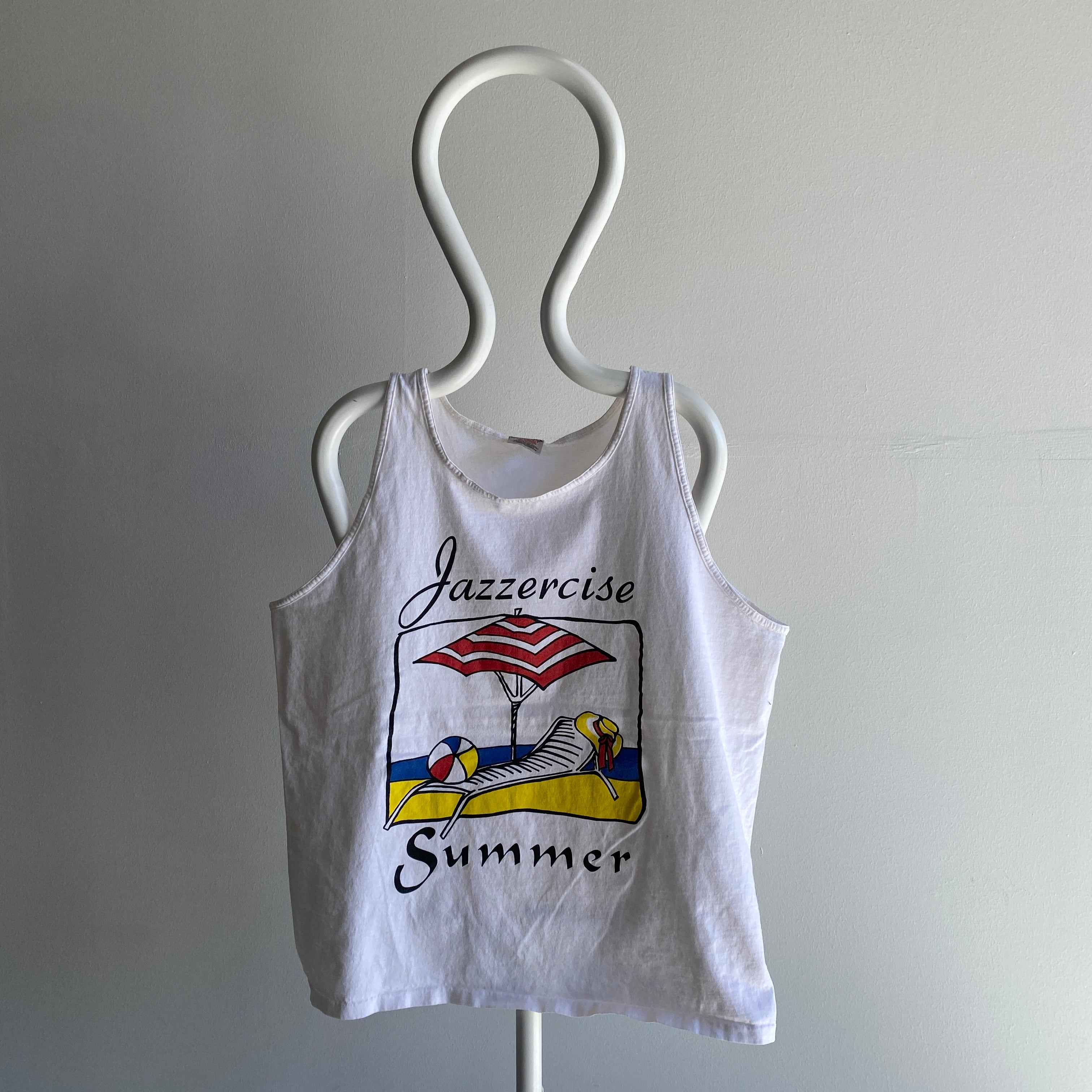 1990s Jazzercise Tank Top by Oneita - YES PLEASE!