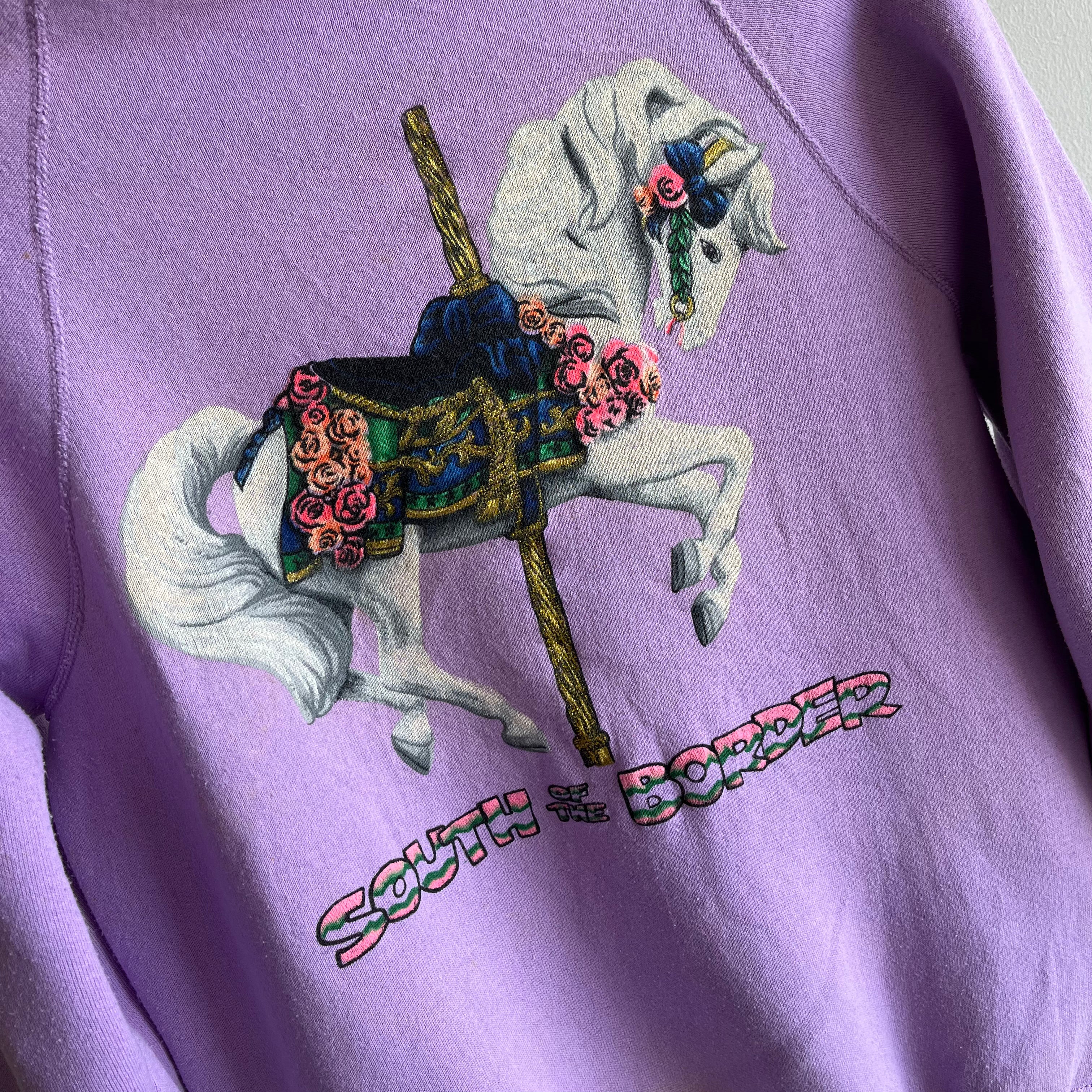1980s South Of The Border Stained Sweatshirt