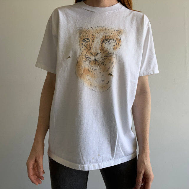 Guépard/Lion des montagnes DIY des années 1990 ? T-shirt