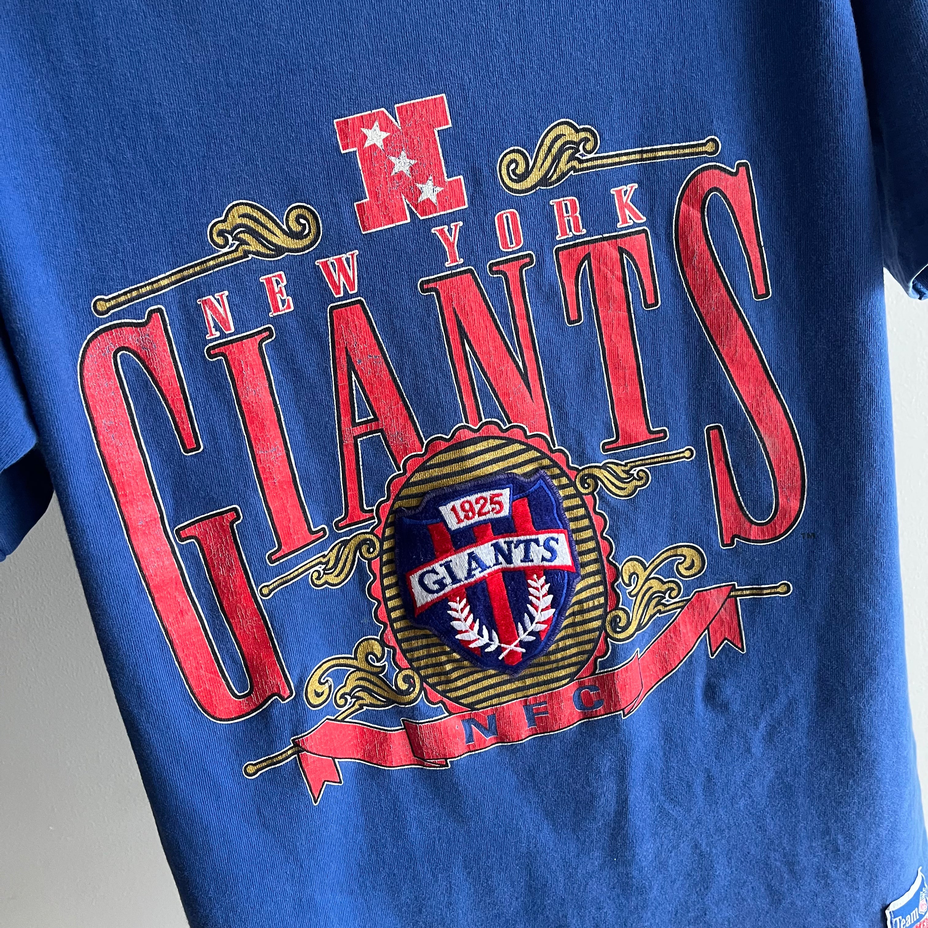 T-shirt des années 1980 des géants de New York