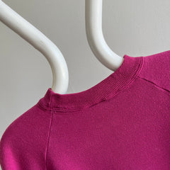 1990s Hanes Her Way Magenta Raglan