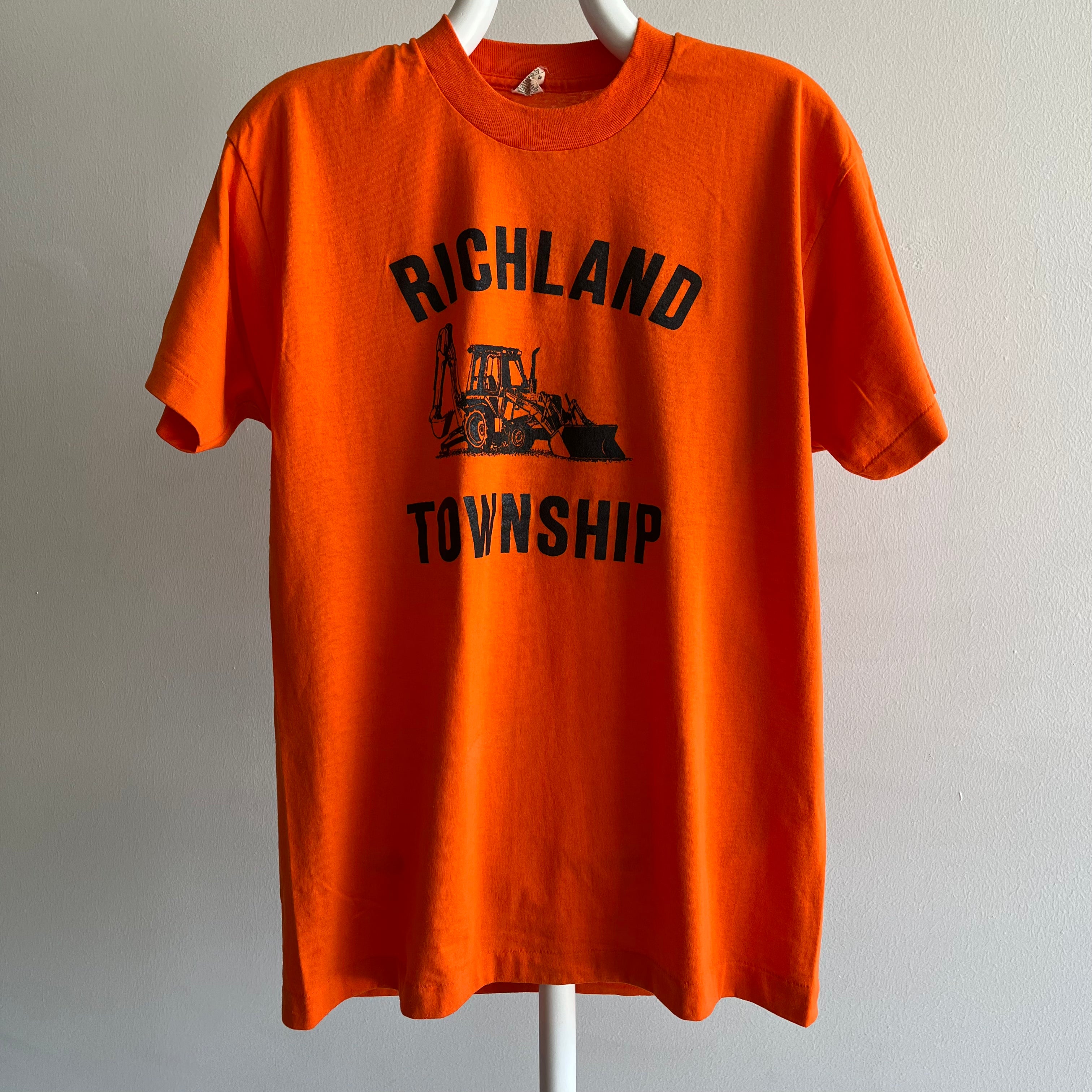 1980s Richland Township Front and Back T-Shirt by Screen Stars