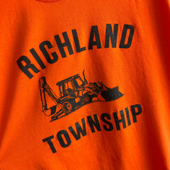 1980s Richland Township Front and Back T-Shirt by Screen Stars