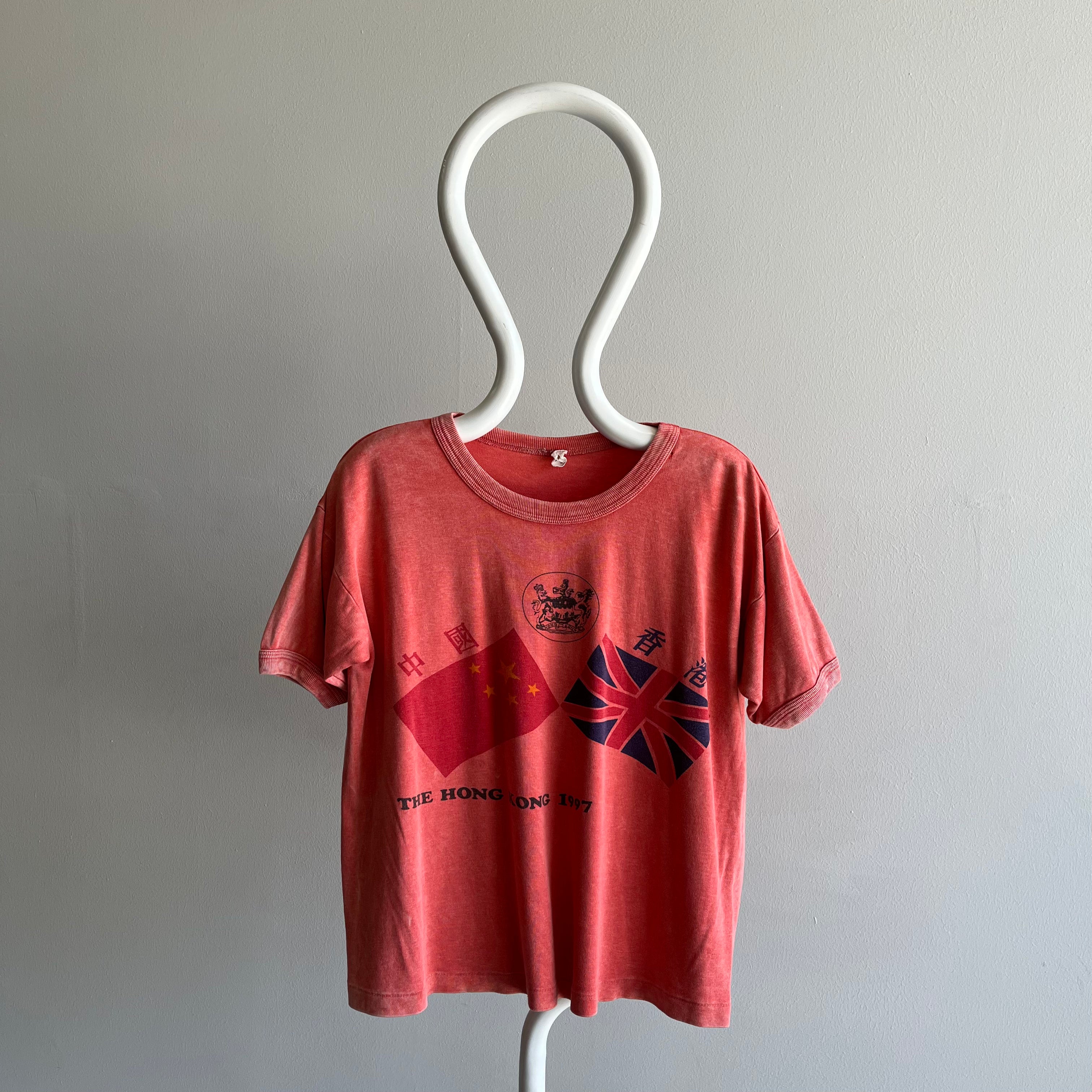 1997 Hong Kong Slouchy Knit Ring T-Shirt