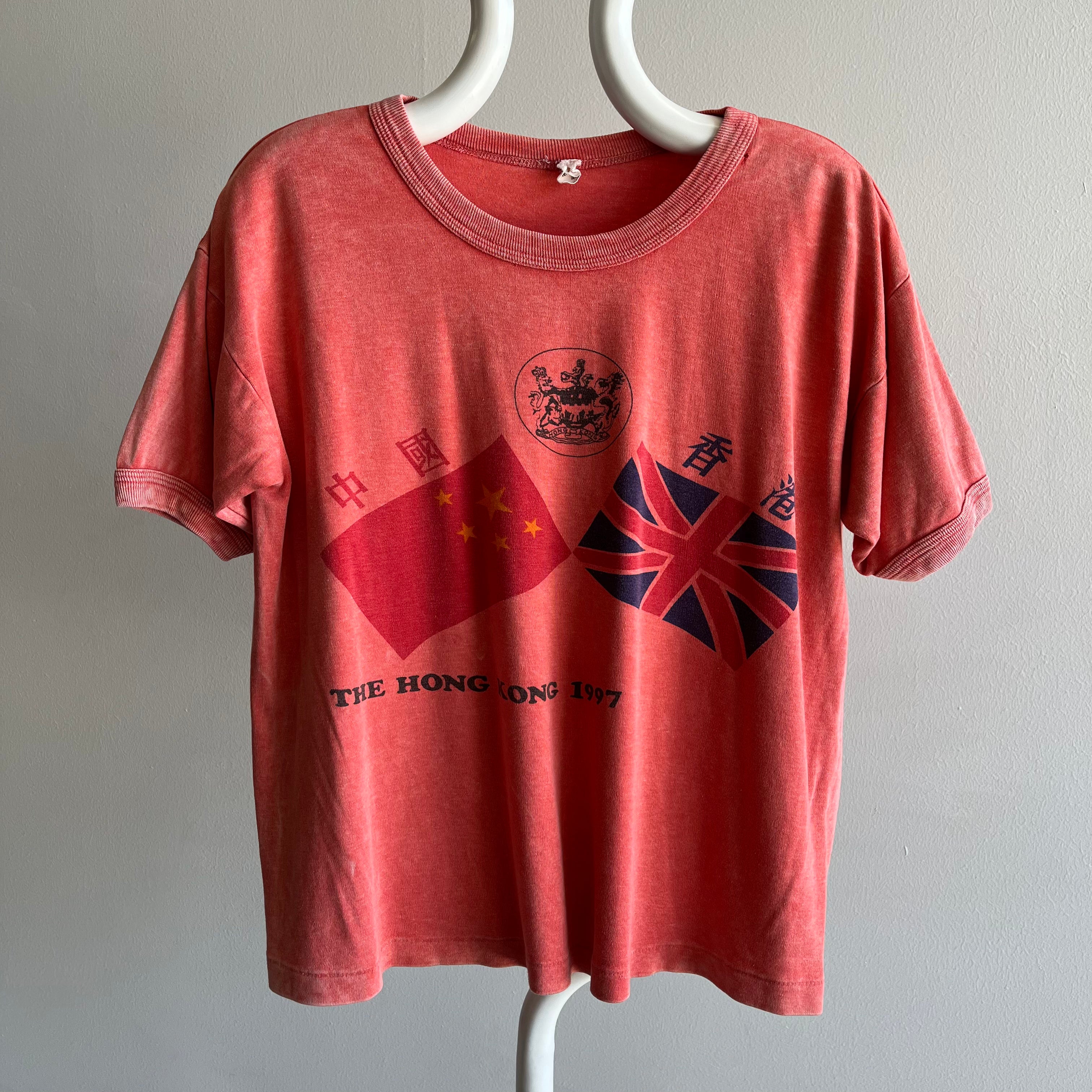 1997 Hong Kong Slouchy Knit Ring T-Shirt
