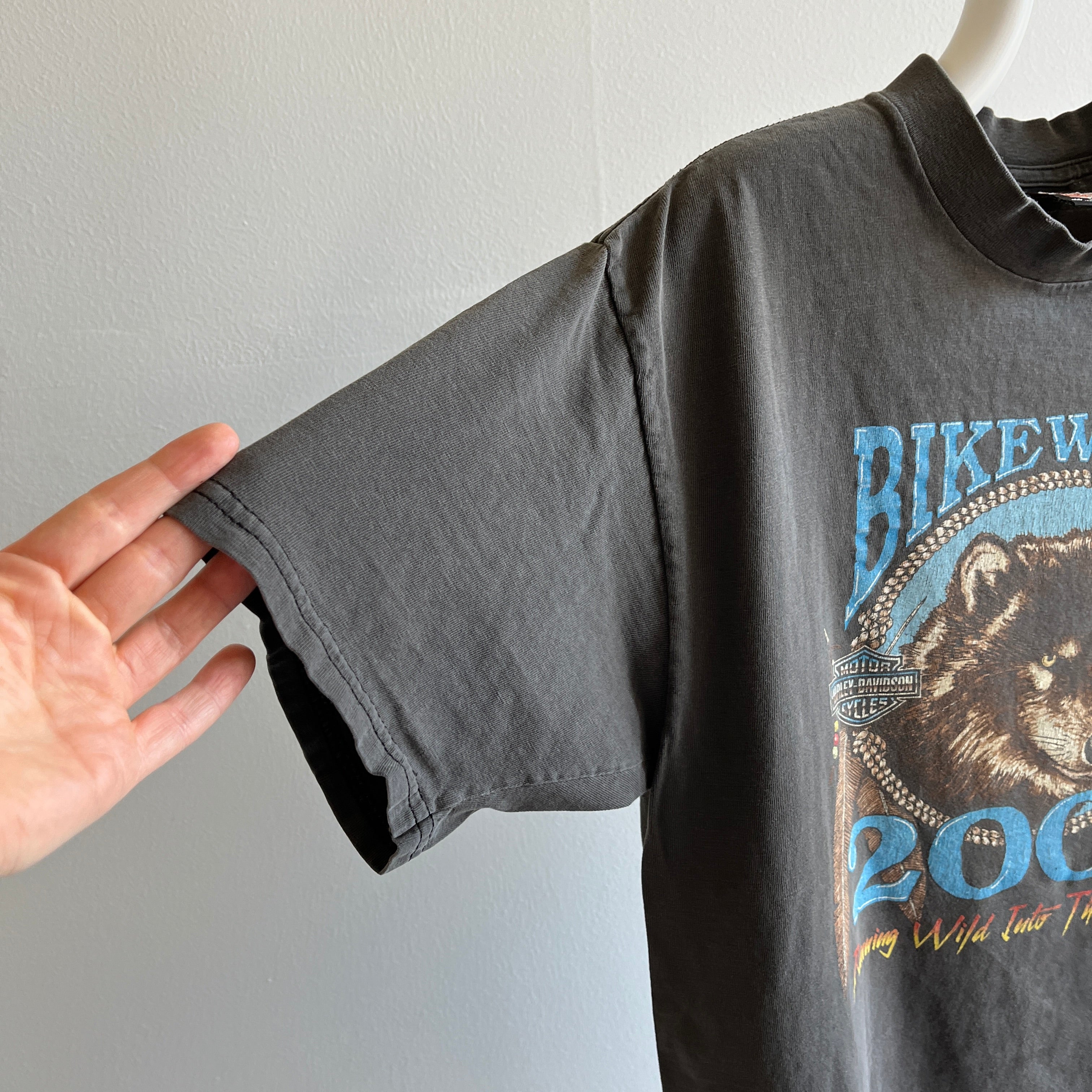 2000 Perfectly Worn Harley Daytona Bike Week T-Shirt